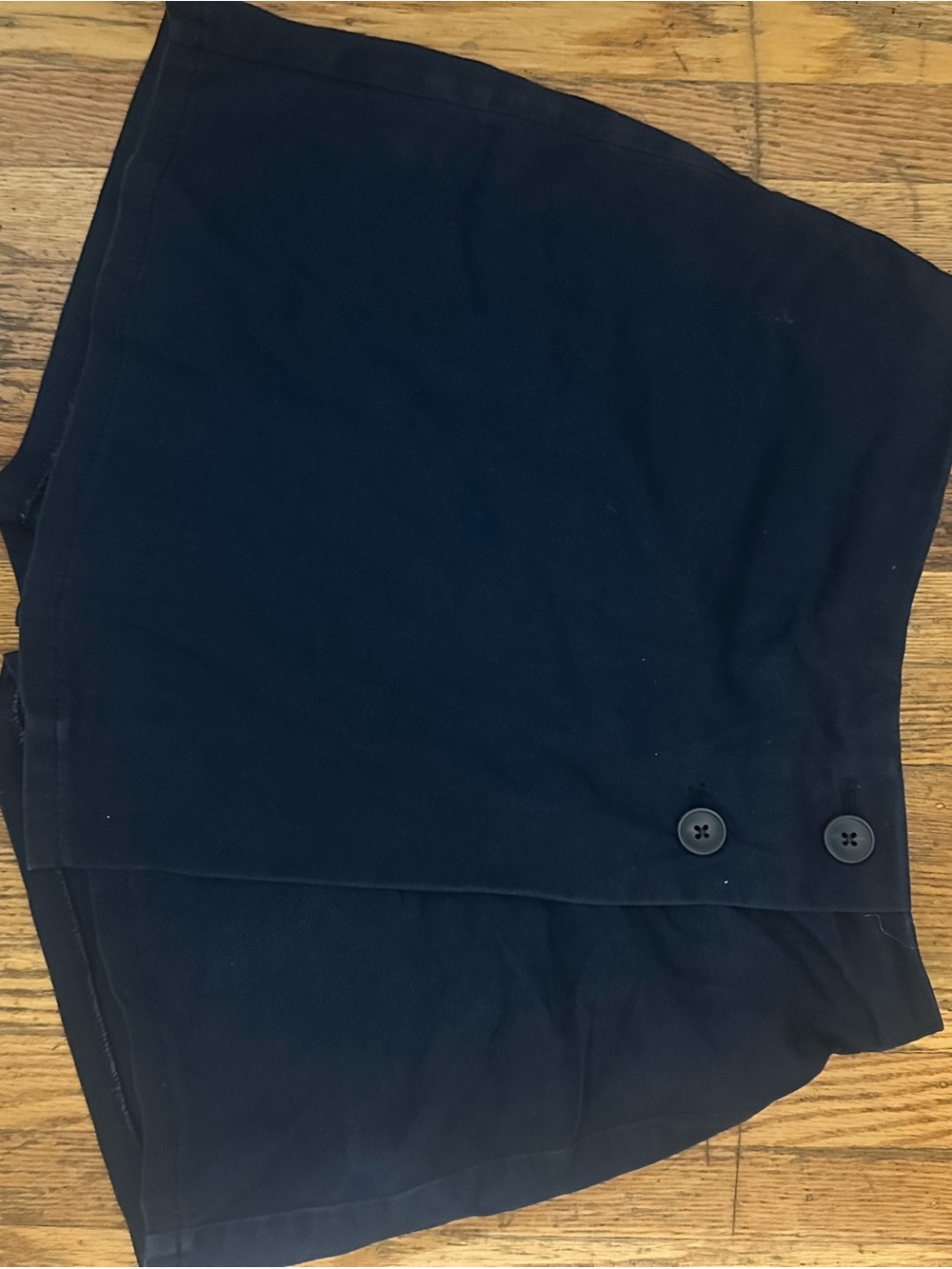 Old Navy Navy Girls' Skort with Button Detail